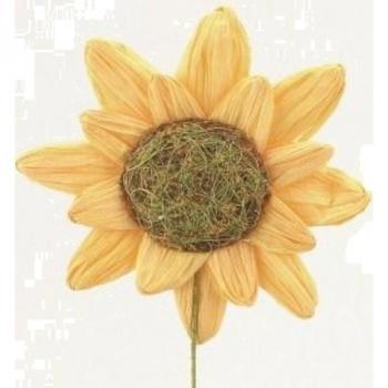 113415 Sonneblumenpick 15 cm, 6 Stück im Pack