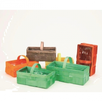 1890031O Spankorb orange, 20x11x7,5/12 cm