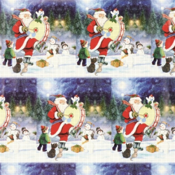 5090 Weihnachtspapier 1 Rolle 70 x 100 cm