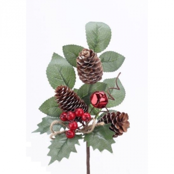 561141 Pick 30 cm mit Zapfen u. Glöckchen, VE: 1