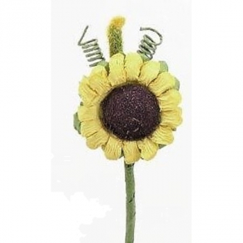 56374 Sonnenblumen-Pick, = 12 St., 10 cm