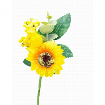 569311 Sonnenblumen Pick, 5,5 x 15 cm, VE: 12