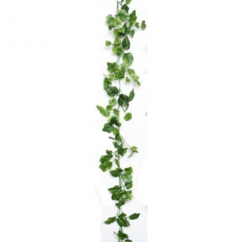 78438G Efeugirlande mit kleinen Blättern grün, 135 cm, VE: 1