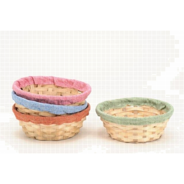 1837 Bambusschale rund., 4-er Set, 19 x 7 cm