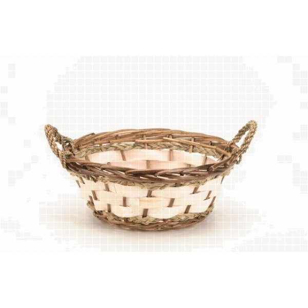 2585 Korbschale rund, 30 x 13 cm