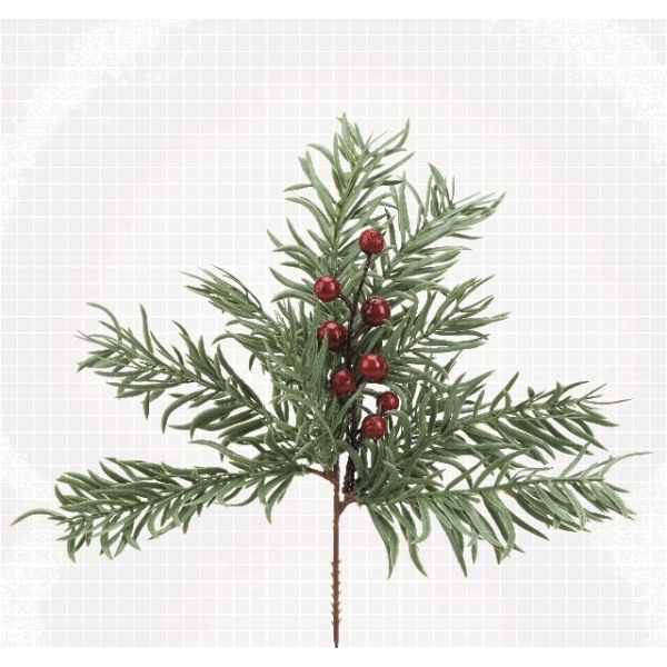 75005 Pine Pick grün, 28 cm