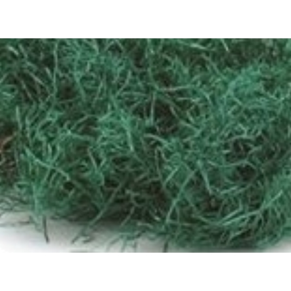 9995 Holzwolle grün  gefärbt - 2,5 Kg Ballen
